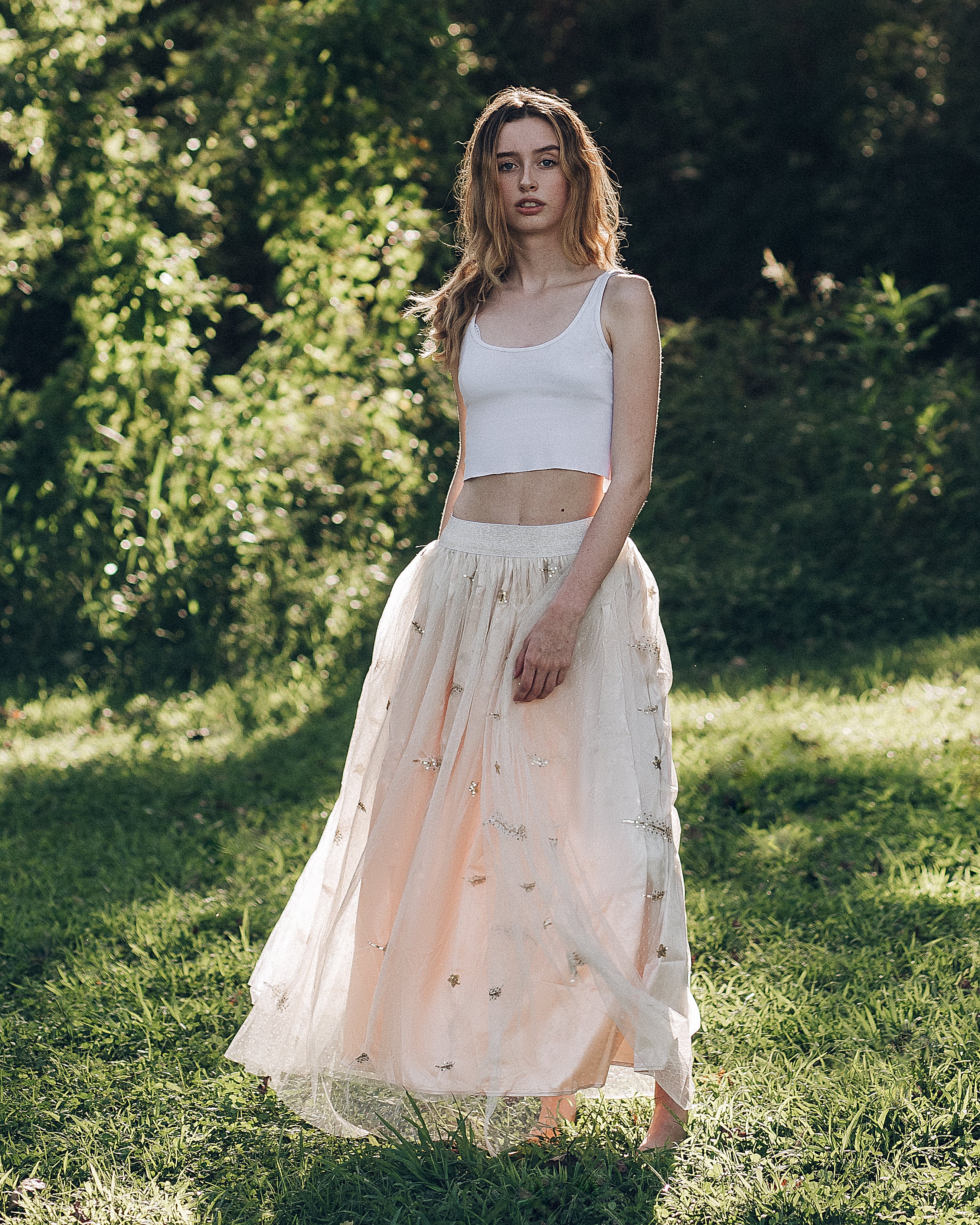 Star and Feather Lace Maxi Skirt - Women – Cara Mia Kids